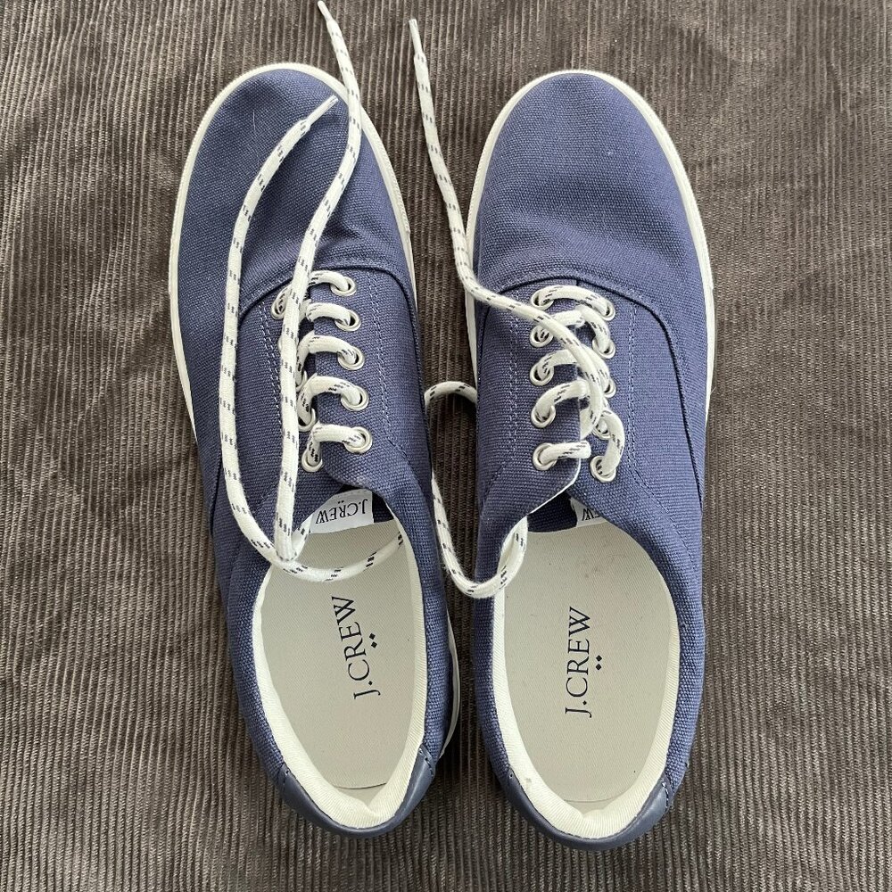 J Crew Explorer Canvas Sneakers